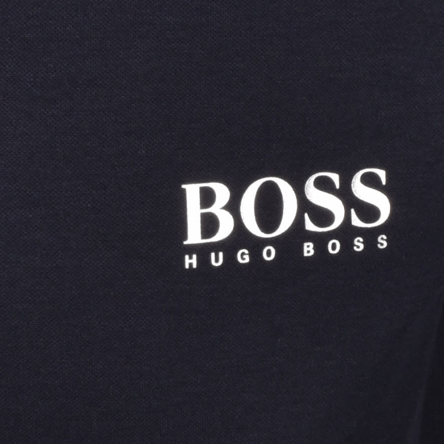 Alternative Image for ProductBOSS Bodywear Full Zip Logo Sweatshirt Navy3